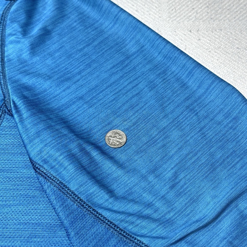 Tommy Bahama Palm Coast Island Zone 1/4 Zip Mens Large Blue Performance Wicking - Picture 3 of 15